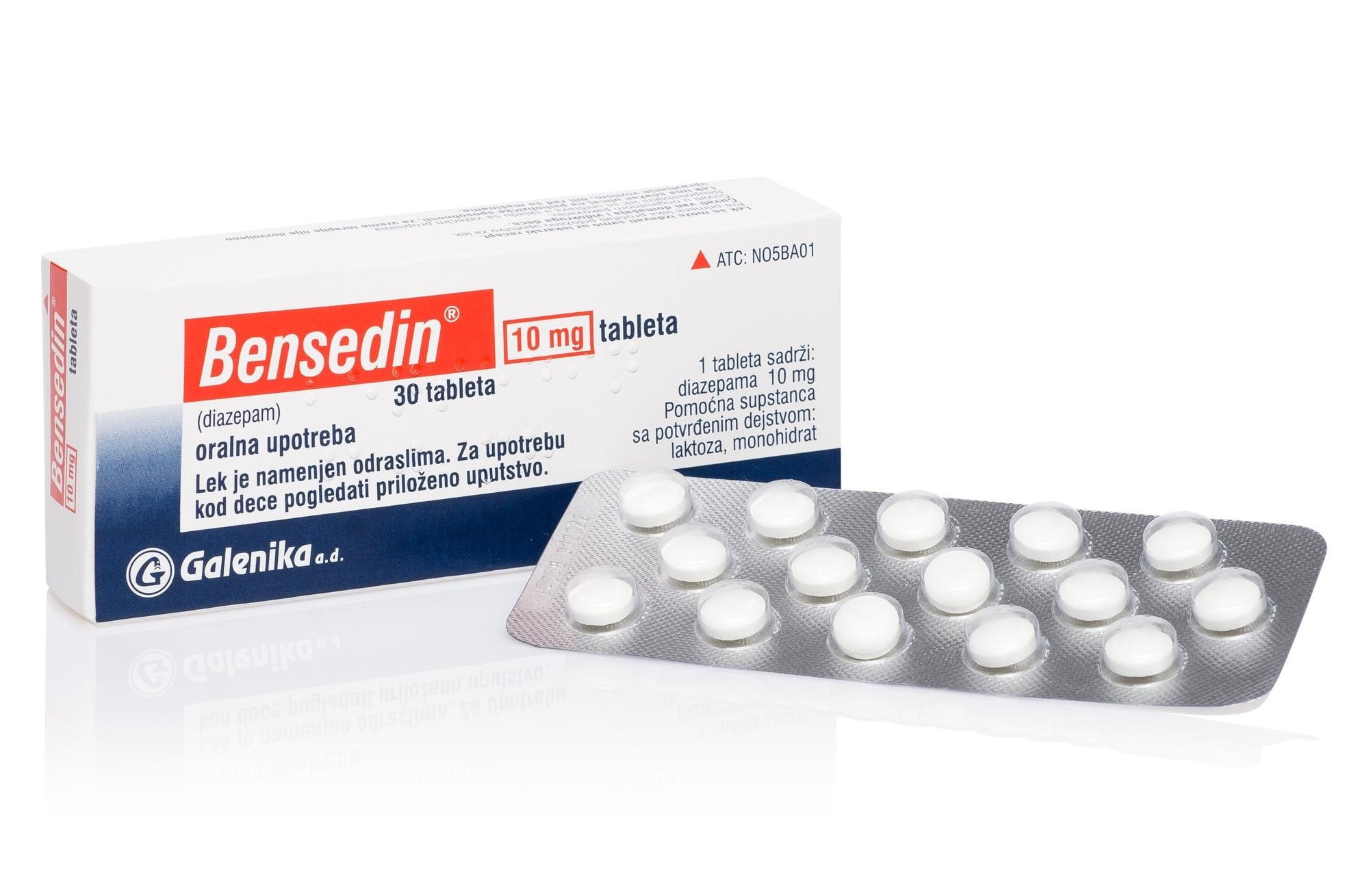Bensedin 10mg (Diazepam)