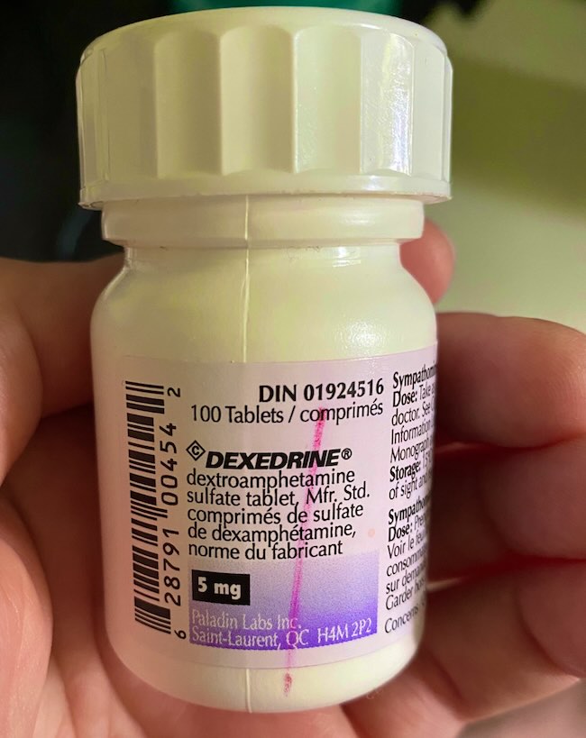 Dexedrine 5mg (Dexamfetamine sulfate)